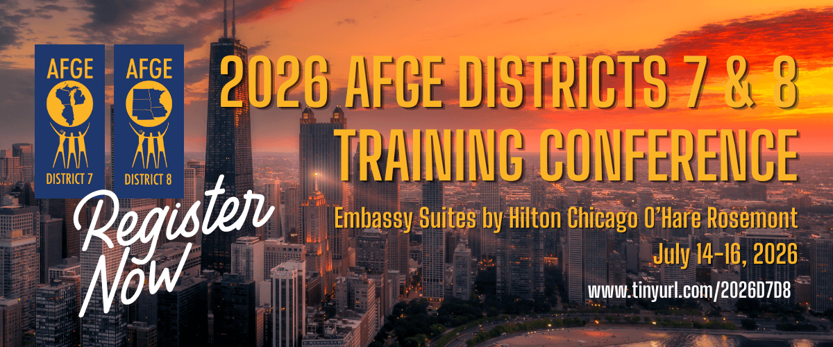 2026 AFGE Districts 7 & 8 Training Conference